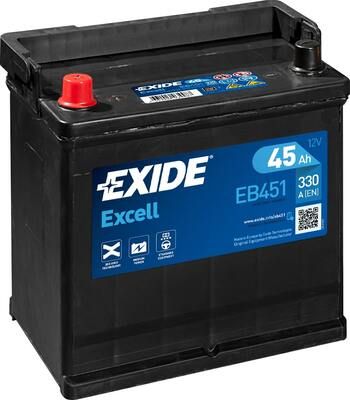 Starterio akumuliatorius EXIDE EB451