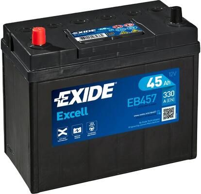 Starterio akumuliatorius EXIDE EB457