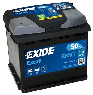 Starterio akumuliatorius EXIDE EB501