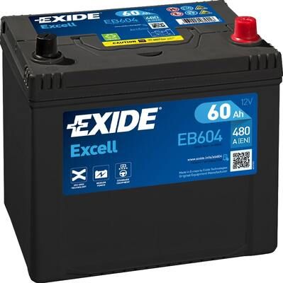 Starterio akumuliatorius EXIDE EB604