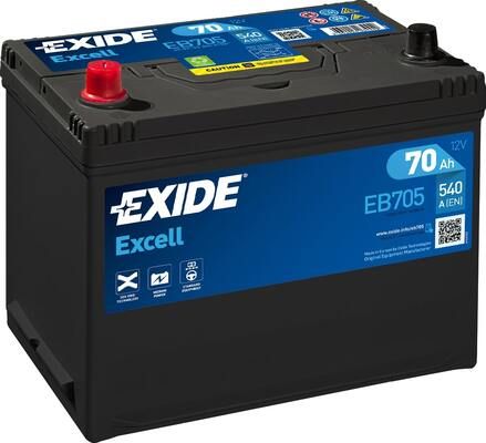 Starterio akumuliatorius EXIDE EB705
