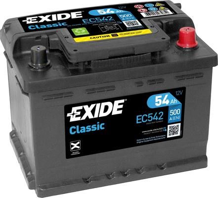 Starterio akumuliatorius EXIDE EC542