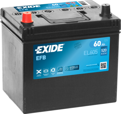 Starterio akumuliatorius EXIDE EL605
