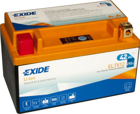 Starterio akumuliatorius EXIDE ELTX12