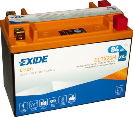 Starterio akumuliatorius EXIDE ELTX20H