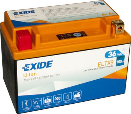 Starterio akumuliatorius EXIDE ELTX9
