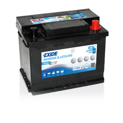 Starterio akumuliatorius EXIDE EP500
