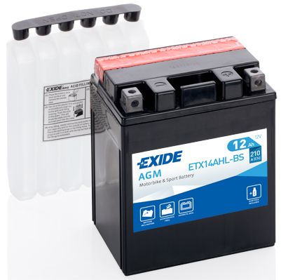 Starterio akumuliatorius EXIDE ETX14AHL-BS