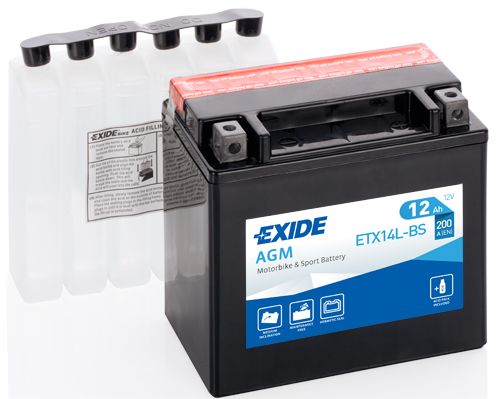 Starterio akumuliatorius EXIDE ETX14L-BS