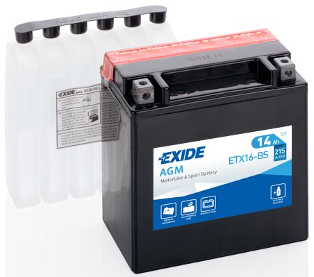 Starterio akumuliatorius EXIDE ETX16-BS