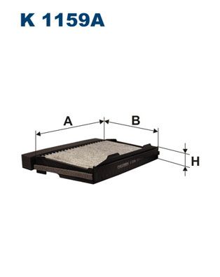 Filtras, salono oras FILTRON K 1159A