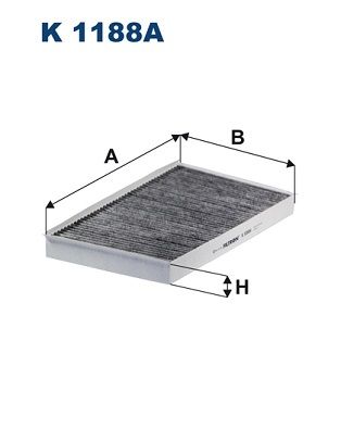 Filtras, salono oras FILTRON K 1188A
