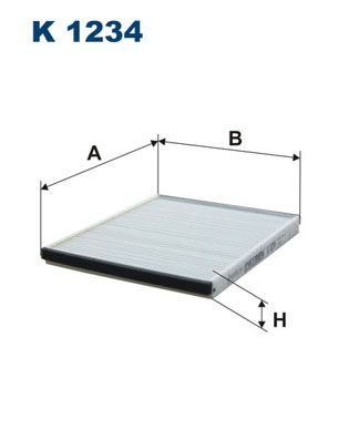 Filtras, salono oras FILTRON K 1234