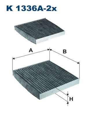 Filtras, salono oras FILTRON K 1336A-2X