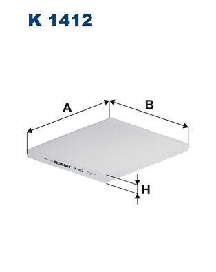 Filtras, salono oras FILTRON K 1412