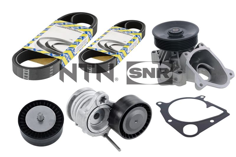 SNR KAP850.060 Vandens siurblys + V formos rumbuotas diržas, komplektas