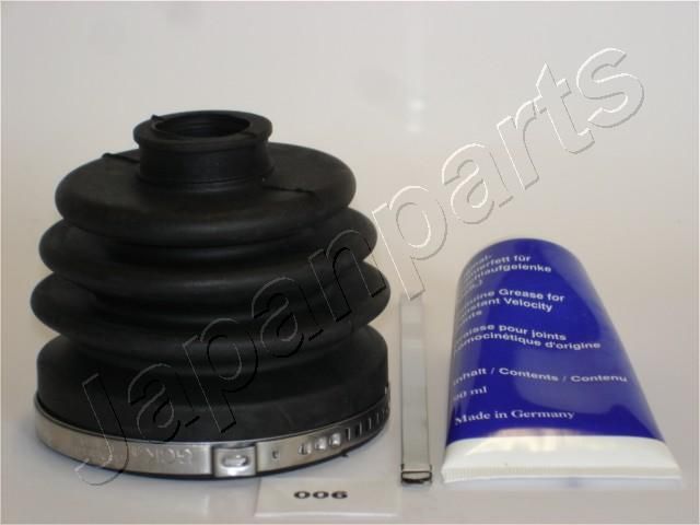 JAPANPARTS KB-006 Gofruotoji membrana, kardaninis velenas