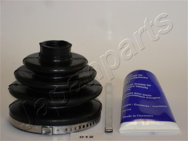 JAPANPARTS KB-012 Gofruotoji membrana, kardaninis velenas