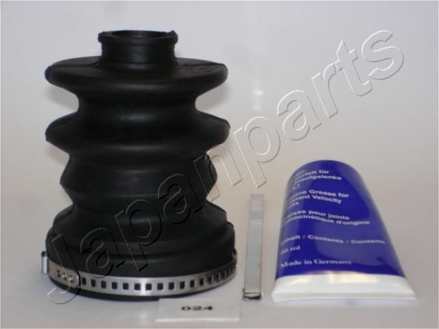 JAPANPARTS KB-024 Gofruotoji membrana, kardaninis velenas