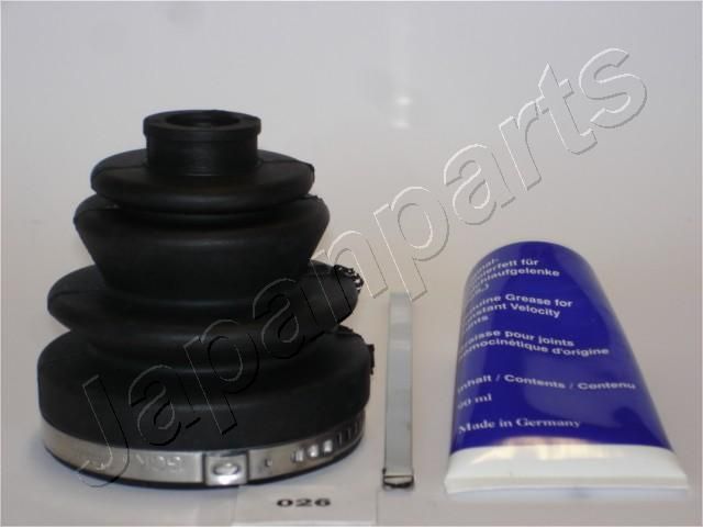 JAPANPARTS KB-026 Gofruotoji membrana, kardaninis velenas