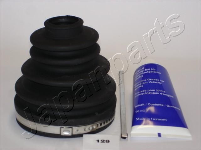 JAPANPARTS KB-129 Gofruotoji membrana, kardaninis velenas