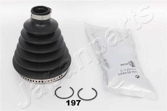 Gofruotoji membrana, kardaninis velenas JAPANPARTS KB-197