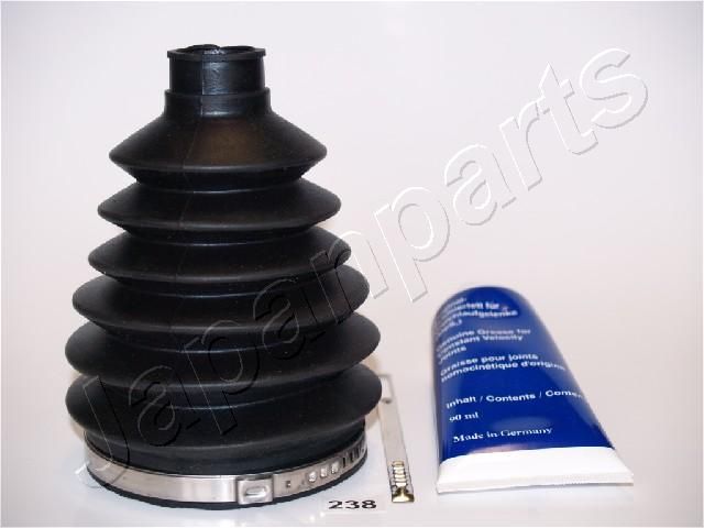 JAPANPARTS KB-238 Gofruotoji membrana, kardaninis velenas