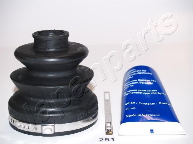 Gofruotoji membrana, kardaninis velenas JAPANPARTS KB-251