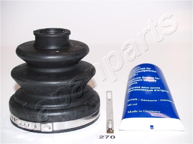 JAPANPARTS KB-270 Gofruotoji membrana, kardaninis velenas