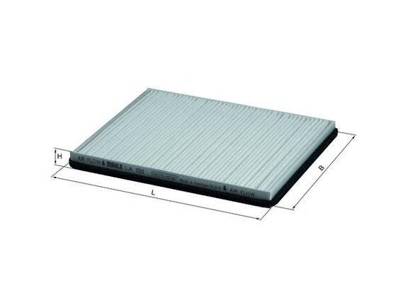 Filtras, salono oras KNECHT LA 130