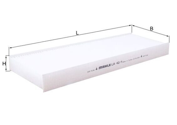 Filtras, salono oras KNECHT LA 421