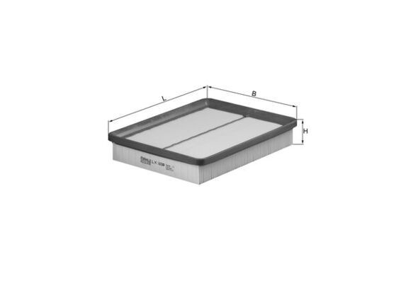 Oro filtras KNECHT LX 1039