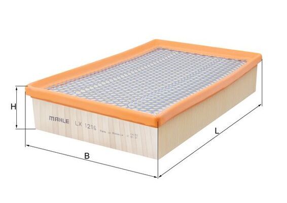 Oro filtras KNECHT LX 1216