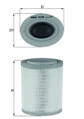Oro filtras KNECHT LX 2790