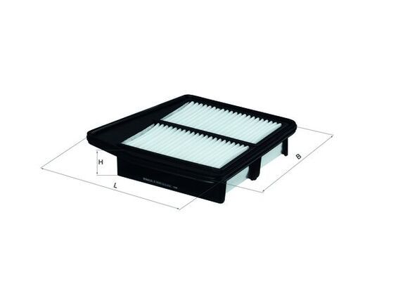 Oro filtras KNECHT LX 2835