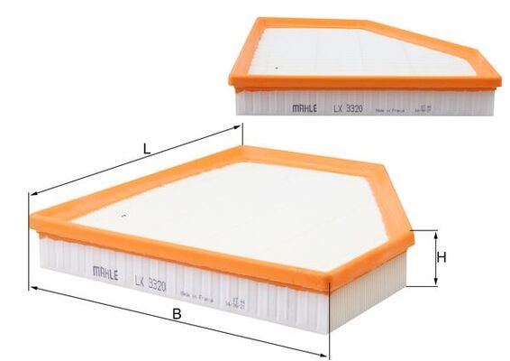 Oro filtras KNECHT LX 3320