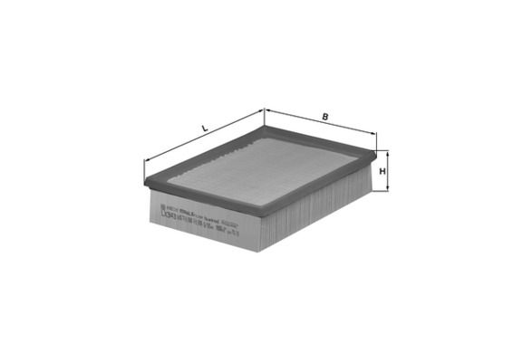 Oro filtras KNECHT LX 343