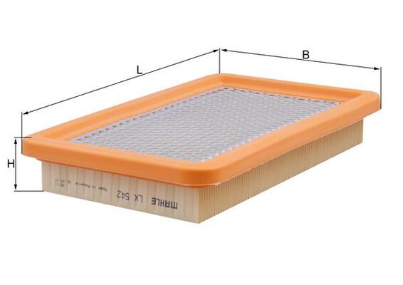 Oro filtras KNECHT LX 542