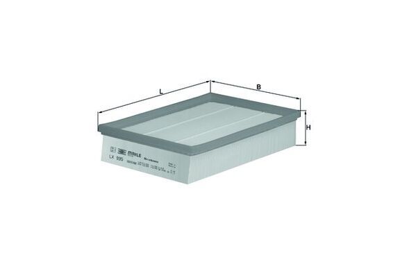 KNECHT LX 935 Oro filtras