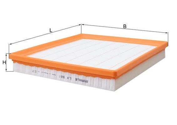 Oro filtras KNECHT LX 981