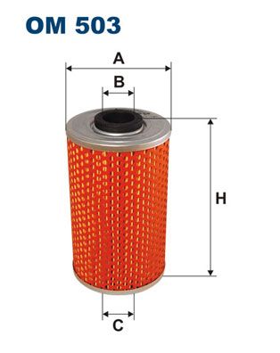 Alyvos filtras FILTRON OM 503