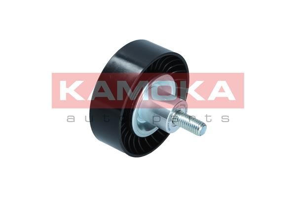 KAMOKA R0427 Įtempiklio skriemulys, V formos rumbuotas diržas