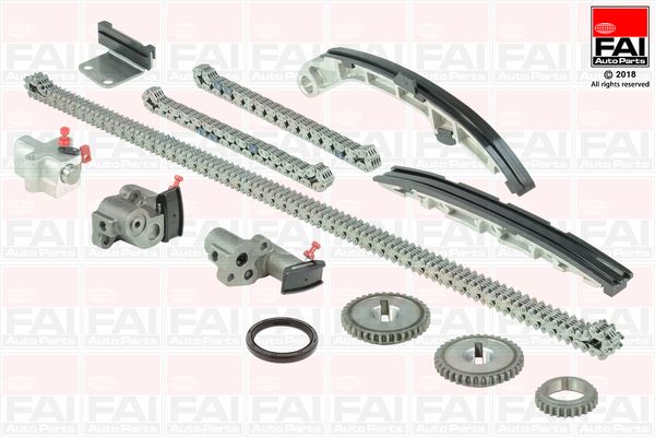 Paskirstymo grandinės komplektas FAI AutoParts TCK252L