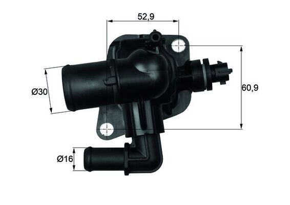 MAHLE TI 150 88 Termostatas, aušinimo skystis