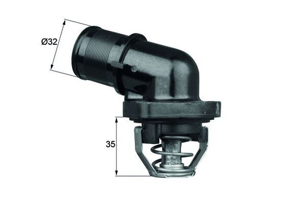 MAHLE TI 181 89 Termostatas, aušinimo skystis