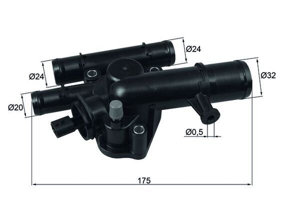 MAHLE TI 243 89 Termostatas, aušinimo skystis