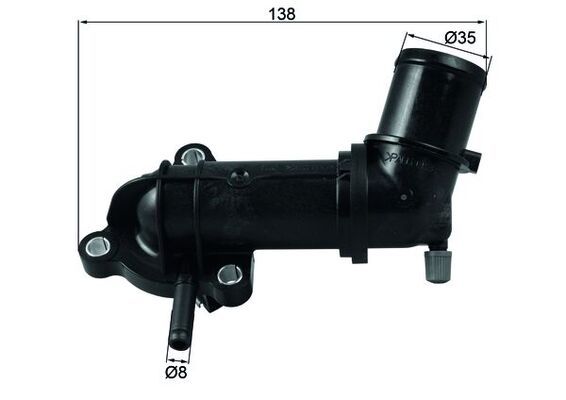 MAHLE TI 245 88 Termostatas, aušinimo skystis