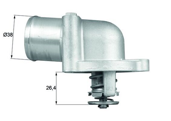 MAHLE TI 78 87D Termostatas, aušinimo skystis