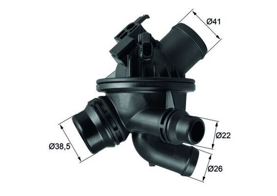 MAHLE TM 21 97 Termostatas, aušinimo skystis