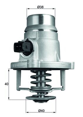 MAHLE TM 27 101 Termostatas, aušinimo skystis
